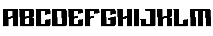 CHASERS-Regular Font UPPERCASE