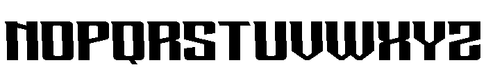 CHASERS-Regular Font UPPERCASE