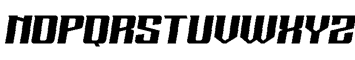 CHASERS-Regular Font LOWERCASE