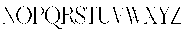 CHATER Font UPPERCASE