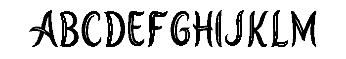 CHERISH TODAY Regular Font UPPERCASE