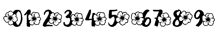 CHERR Regular Font OTHER CHARS