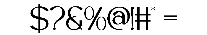 CHINTARON Regular Font OTHER CHARS