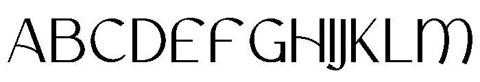 CHINTARON Regular Font UPPERCASE