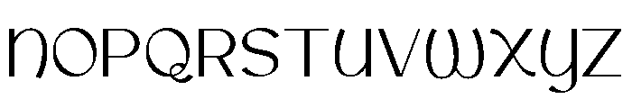 CHINTARON Regular Font UPPERCASE