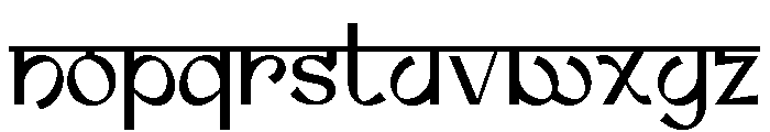 CHINTARON Regular Font LOWERCASE