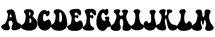 CHOCO DROPS Font UPPERCASE