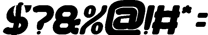 CHOCOLATE Bold Italic Font OTHER CHARS