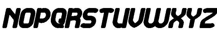 CHOCOLATE Bold Italic Font UPPERCASE