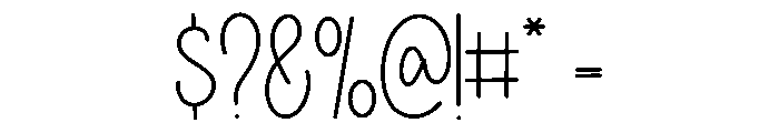 CHOCOLATE Child Font OTHER CHARS