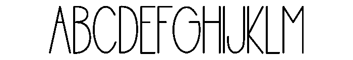 CHOCOLATE Child Font UPPERCASE