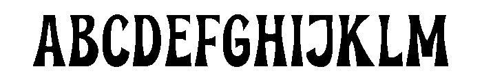 CHOUZ Font UPPERCASE