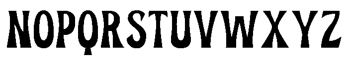 CHOUZ Font UPPERCASE