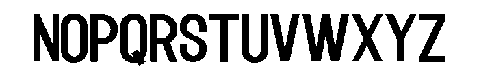 CHRISTMAS HOLLY SQUARE Regular Font LOWERCASE