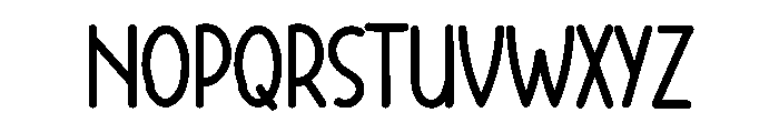 CHRISTMAS SUNDAY Font UPPERCASE