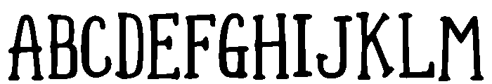 Chacha Regular Font UPPERCASE