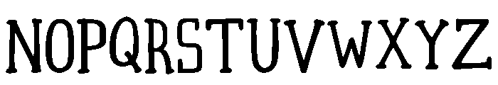 Chacha Regular Font UPPERCASE