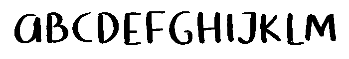 Chachu Font UPPERCASE