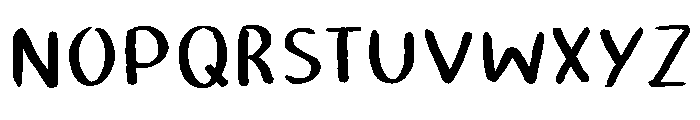 Chachu Font UPPERCASE