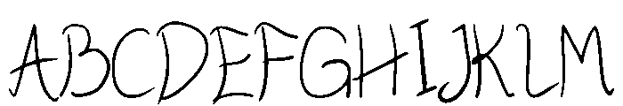 Chacing Regular Font UPPERCASE