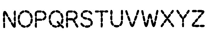Chads Regular Font LOWERCASE