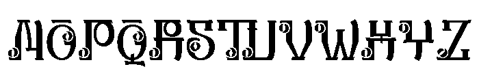 Chaeyuna Regular Font UPPERCASE