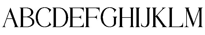 Chagile-Regular Font UPPERCASE