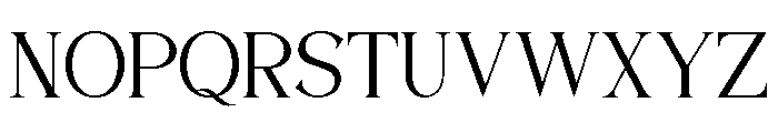 Chagile-Regular Font UPPERCASE