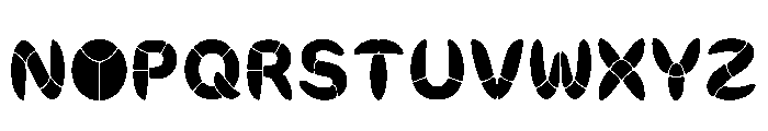 Chaim Regular Font UPPERCASE