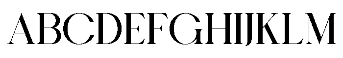 Chairo Bold Font UPPERCASE