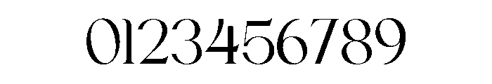 Chairo Medium Font OTHER CHARS