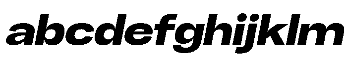 Chairo Neue ExtBd Exp Ita FONT