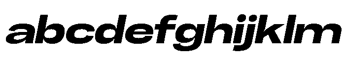 Chairo Neue ExtBd ExtExp Ita FONT
