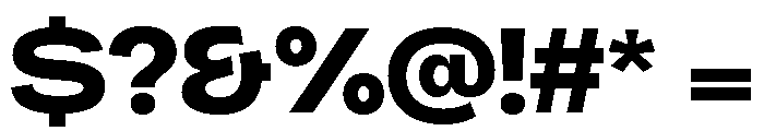 Chairo Neue ExtBd ExtExp Font OTHER CHARS