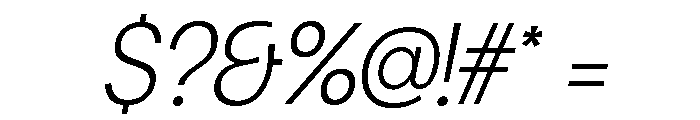 Chairo Neue ExtLt Cond Ita Font OTHER CHARS