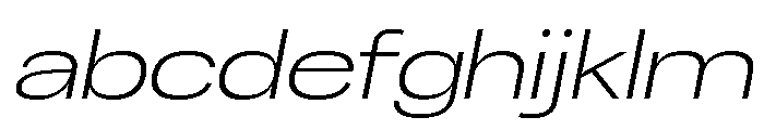 Chairo Neue ExtLt ExtExp Ita FONT