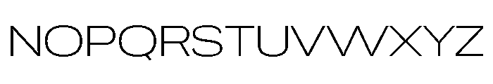 Chairo Neue ExtLt ExtExp Font UPPERCASE