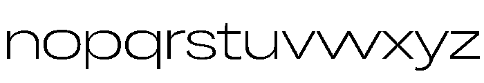 Chairo Neue ExtLt ExtExp Font LOWERCASE