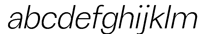 Chairo Neue ExtLt SemiCond Ita FONT