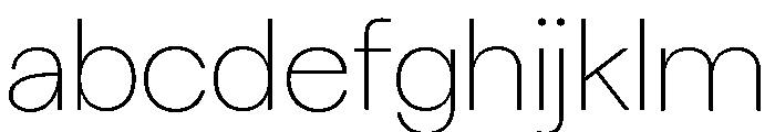 Chairo Sans Thin Variable FONT