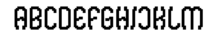 Chakord Pixel Font UPPERCASE