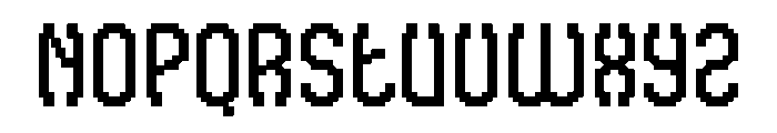 Chakord Pixel Font UPPERCASE
