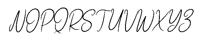 Chalantia Regular Font UPPERCASE
