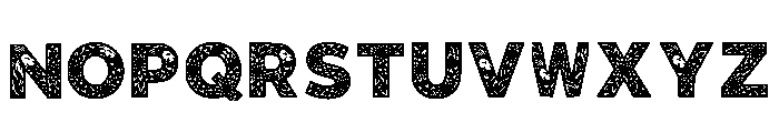 Chalco Regular Font UPPERCASE