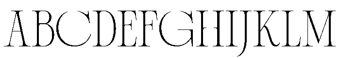 Chaleo Regular Font UPPERCASE