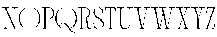 Chaleo Regular Font UPPERCASE