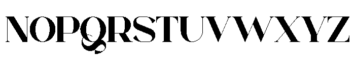 Chalga VP Matte Font LOWERCASE