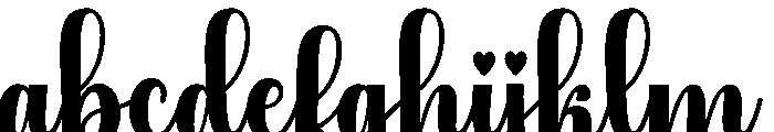Chalista Yustina Regular FONT