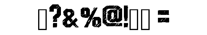 Chalk Board Regular Font OTHER CHARS