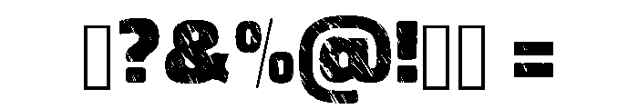Chalk Bolder Regular Font OTHER CHARS